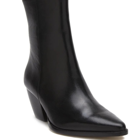 Caty Smooth Leather Black (Wide) by Matisse - Picture 3 of 10